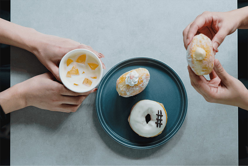 ドリンクと一緒にイートイン可能