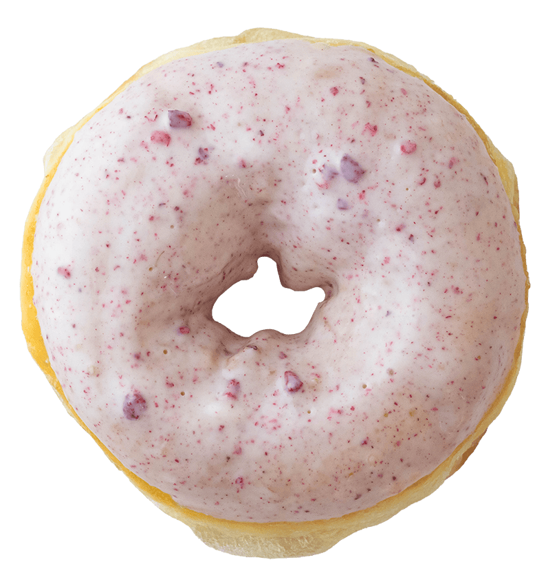 ラズベリーチョコドーナツ